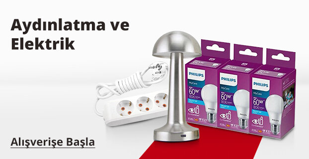 Aydınlatma ve Elektrik Ürünleri