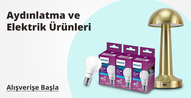Aydınlatma ve Elektrik Ürünleri