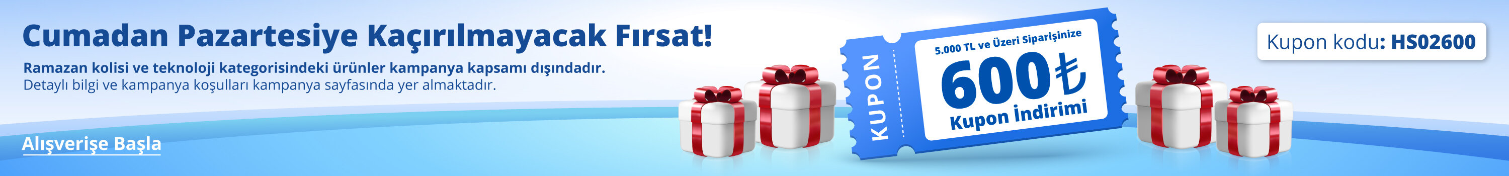 Hafta Sonu Fırsatları