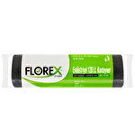 Florex Çöp Torbası 120 Litre Konteyner Boy 90 cm x 125 cm Siyah 5'li Paket Florex Çöp Torbası 120 Litre Konteyner Boy 90 cm x 125 cm Siyah 5'li Paket