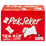 Pekşeker Tek Sargılı Purlize Küp Şeker 750 g Pekşeker Tek Sargılı Purlize Küp Şeker 750 g