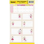 Ekstrafix Dp-100 Okul Etiketi Ders Programlı Candy Girl