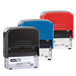 Colop 40 58x22 mm Kaşe