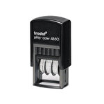 Trodat 4850 25x5 mm  Tarihli Küçük Boy Siyah Kaşe 