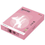 Maestro Color PI25 A4 Pembe Fotokopi Kağıdı 80 gr 1 Paket (500 Yaprak)