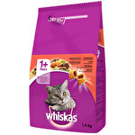 Whiskas Kuru Kedi Maması Sığır Etli 1400 Gr.