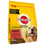 Pedigree Kuru Köpek Maması Sığır Etli 2600 Gr.