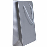 Çanta  17 cm x 24 cm x 7 cm Gümüş Renk 