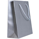 Çanta 20 cm x 25 cm x 8 cm Gümüş Renk