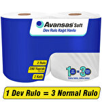 Avansas Soft Dev Rulo Kağıt Havlu 2'li 