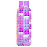 Quokka Çelik Matara Pembe Lego Desen 510 ml