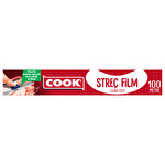 Cook Strech Film 30Cm 100Mt Kayar Biçak Hediyeli