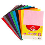 BuBu A4 Keçe 20 cm x 30 cm Karışık Renk 10'lu