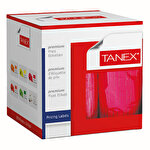 Tanex Motex Çizgili Pembe 12 mm x 21 mm Fiyat Etiketi 