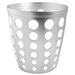 Dayco 0122YG Delikli Çöp Kovası Gri 12 lt