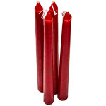 Bozkurt Konik Şamdan Mum 4lü Red 22x250