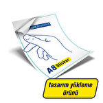 A8 Sitcker Kendi Tasarımı Yükle