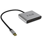 Inca ITPC-4T Type-C Girişli 4 Port 4K Dönüştürücü Hub  Inca ITPC-4T Type-C Girişli 4 Port 4K Dönüştürücü Hub