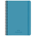Keskin Color Premier Spiralli 17 cm x 24 cm Çizgili 96 Yaprak Mavi Defter