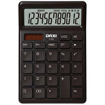 Daxi X-120S Masaüstü Hesap Makinesi 12 Haneli Siyah