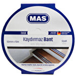 Mas Kaydırmaz Bant 50 mm x 15 m Siyah