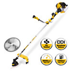 Sgs Benzin Motorlu Yan Tırpan 52 CC 1.6 KW 