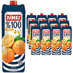 Dimes %100 Portakal 1 lt 12'Li