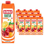 Dimes Meyve Nektarı Karışık 1 Lt 12'Li Dimes Meyve Nektarı Karışık 1 Lt 12'Li