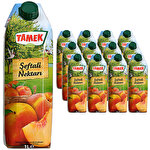 Tamek Şeftali Nektar 1 lt 12'Li