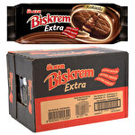 Ülker Biskrem Extra Kakao Kremalı Bisküvi 184 gr 12'Li