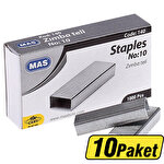 Mas 140 Zımba Teli No:10 10'lu Paket