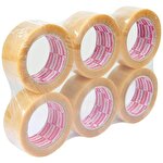 Multifix Kuvvetli Yapışkanlı Koli Bandı 45 mm x 100 m Şeffaf 6'lı Paket