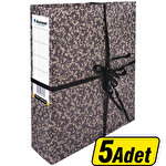 Avansas Geniş Karton Klasör İpli A4 5'li Paket Avansas Geniş Karton Klasör İpli A4 5'li Paket