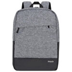 Mack MCE-1104 15.6"Unicity Notebook Sırt Çantası Siyah Gri