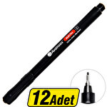Avansas Multipen Permanent Asetat Kalem Siyah S Uç 12'li Paket Avansas Multipen Permanent Asetat Kalem Siyah S Uç 12'li Paket