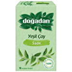 Doğadan Sade Yeşil Çay 18'li