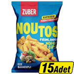 Züber Noutos Ege Baharatlı Fırınlanmış Nohut Cipsi 55 g x 15'li Züber Noutos Ege Baharatlı Fırınlanmış Nohut Cipsi 55 g x 15'li