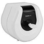 Flosoft Vera İçten Çekmeli Tuvalet Kağıdı Dispenseri Beyaz