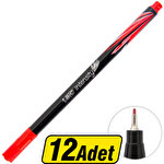 Bic Intensity Fineliner Kalem 0.4 mm Kırmızı x 12'li
