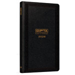 Gıpta 111-Tck 2026 Kasa Ajandası 17 cm x 24 cm Siyah