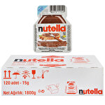 Nutella Kakaolu Fındık Kreması 15 g x 120'li Nutella Kakaolu Fındık Kreması 15 g x 120'li