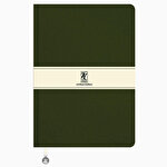 Keskin Color Limited Edition Çizgili Defter 17 x 24 cm 96 Yaprak Yeşil