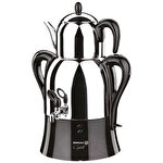 Korkmaz A341-04 Çaykolik Semaver 3 Litre(Demlik Dahildir) 