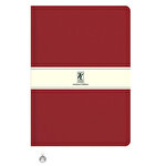 Keskin Color Limited Edition Çizgili Defter 17 x 24 cm 96 Yaprak Kırmızı