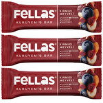 Fellas Kırmızı Meyveli Kuruyemiş Bar 23 g x 3'lü