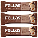 Fellas Fındıklı Kakaolu Kuruyemiş Bar 30 g x 3'lü