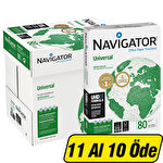 Navigator A4 Fotokopi Kağıdı 80 g 1 Koli 5 Paket (2.500 Sayfa) - 11 Al 10 Öde