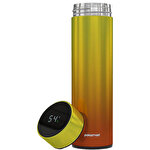 Polosmart PSH01 Dijital Göstergeli Termos 500 ML Sarı