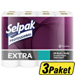 Selpak Professional Extra Tuvalet Kağıdı 24'lü - 3 Paket - Çok Al Az Öde