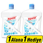 Asperox Parfümlü Yüzey Temizleyici Temizliğin Kokusu Beyaz Sabun 2,5 lt 1 Alana 1 Hediye